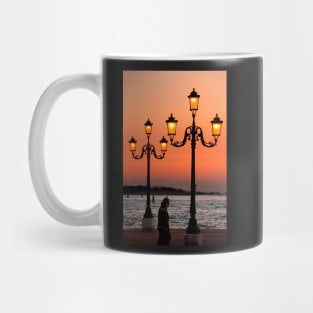 Silhouettes in Castelo, Venice Mug